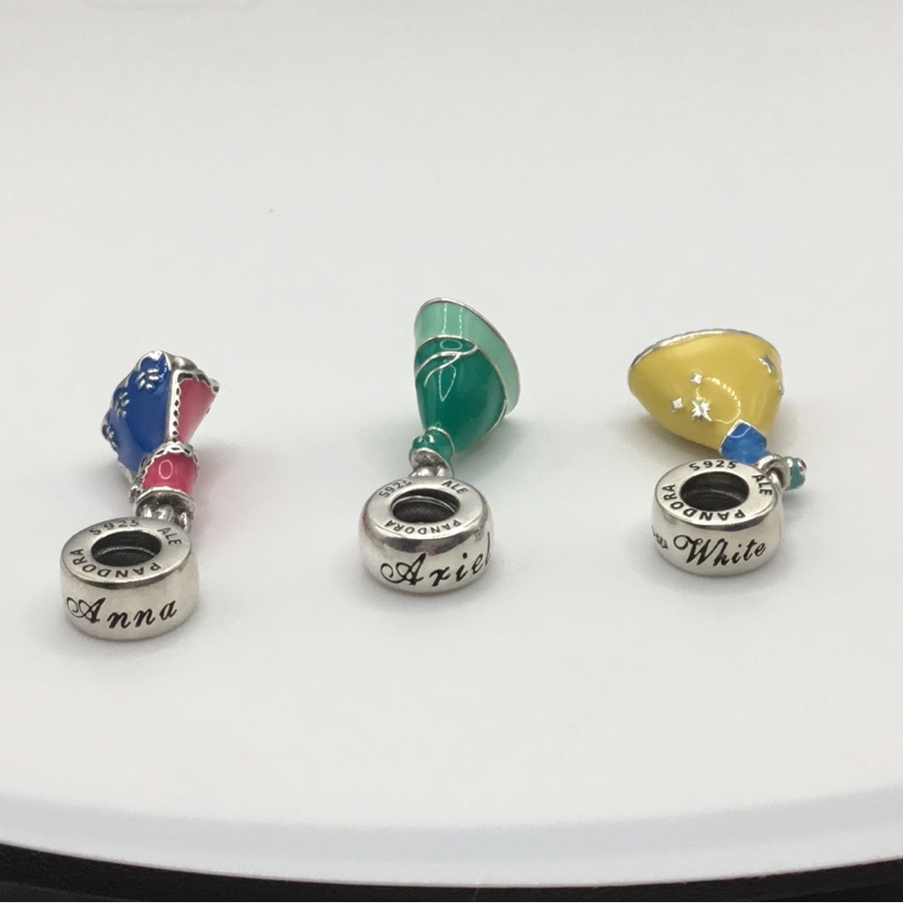 PANDORA DISNEY PRINCESS GOWNS - CHOOSE 1, 2, 3 or ALL 8! $45 EA OR 4 or more $35